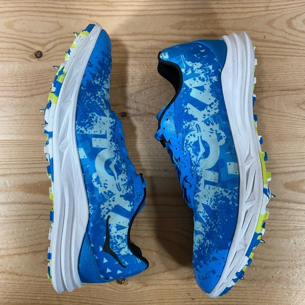 Hoka Crescendo XC Cross Country Racer Men’s 10.5 Women’s 12 Blue 1141272 DBEPM
